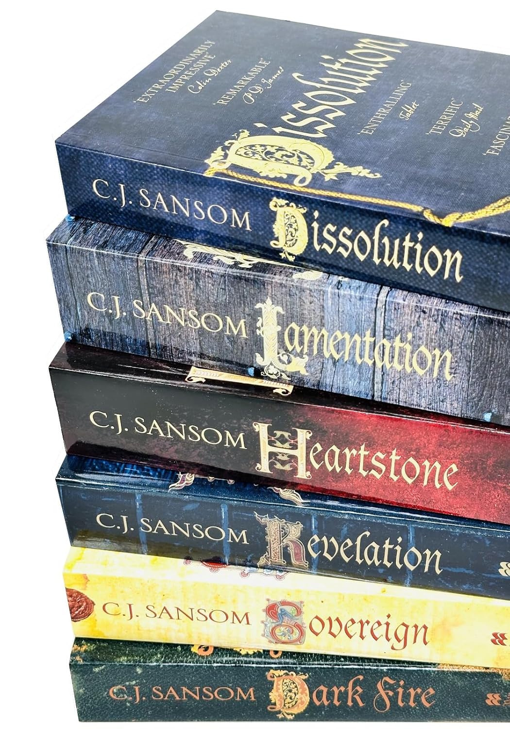 Shardlake Series 6 Books Collection Set By C. J. Sansom Sovereign, Revelation - Lets Buy Books