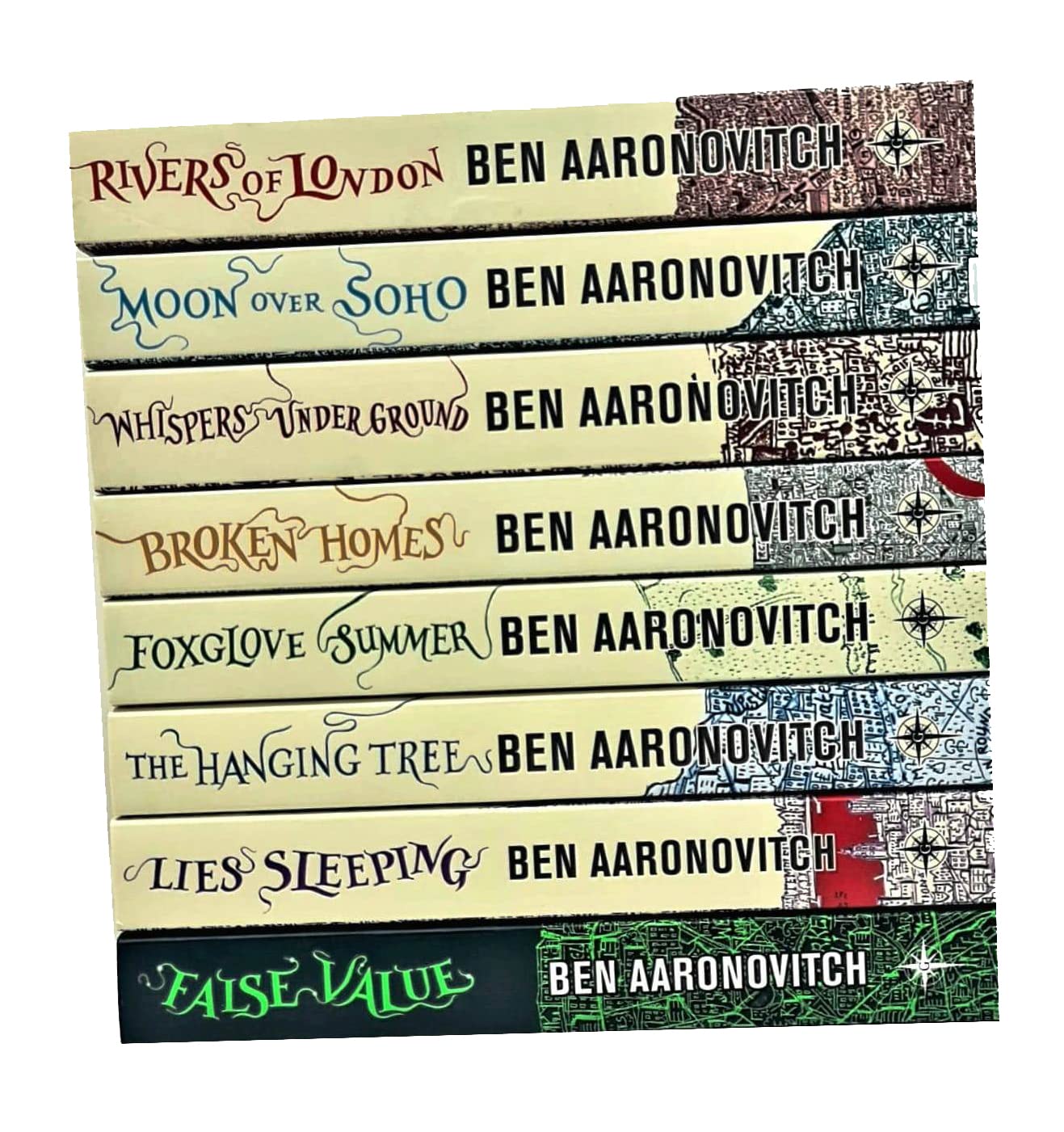 A Rivers of London Series Collection 8 Books Set By Ben Aaronovitch Paperback - Lets Buy Books