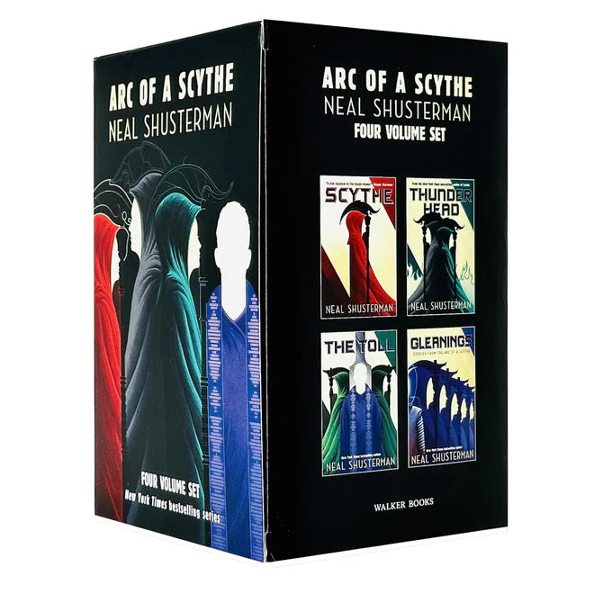 Arc of a Scythe Series 4 Books Box Set Collection By Neal Shusterman (Scythe, Thunderhead, The Toll & Gleanings) - Lets Buy Books