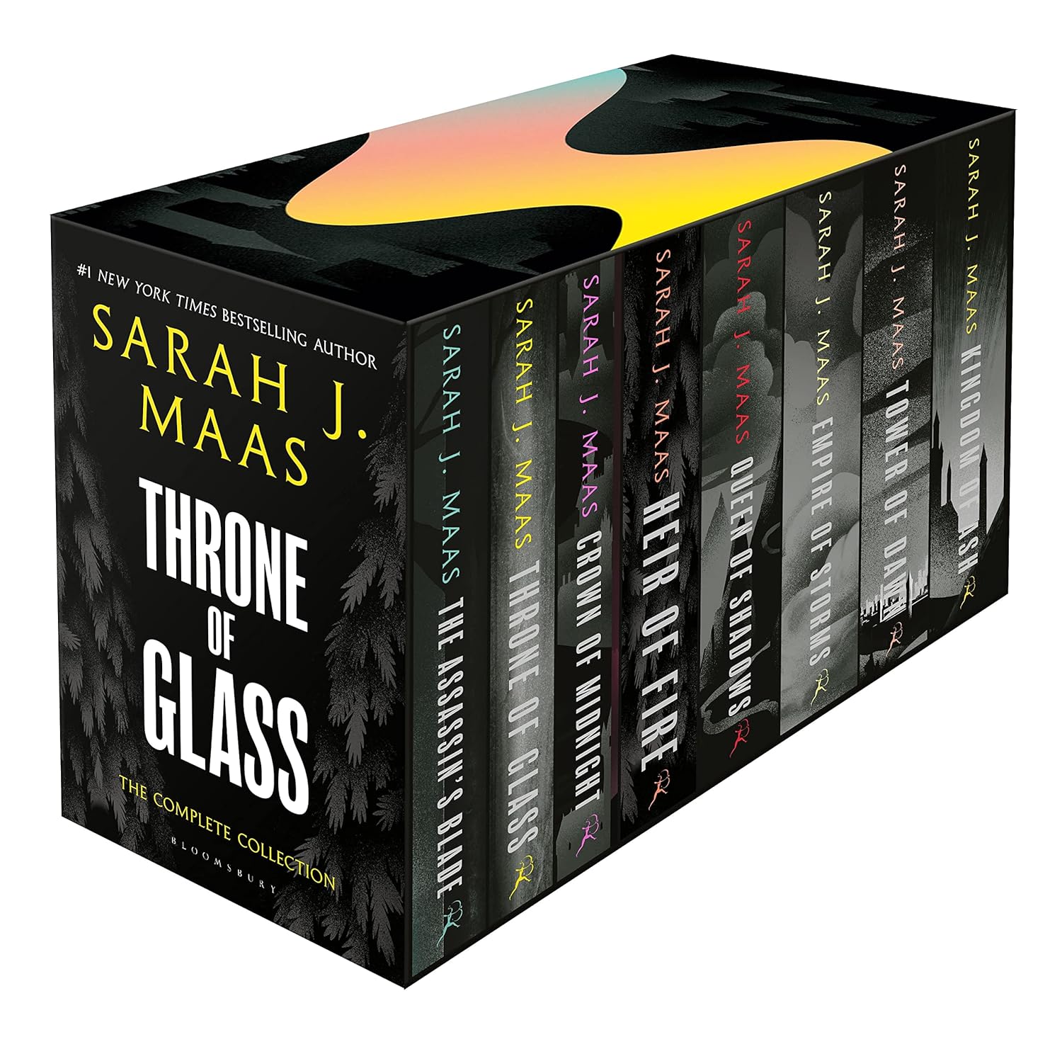 Throne of Glass Box Set by Sarah J. Maas Paperback - Lets Buy Books