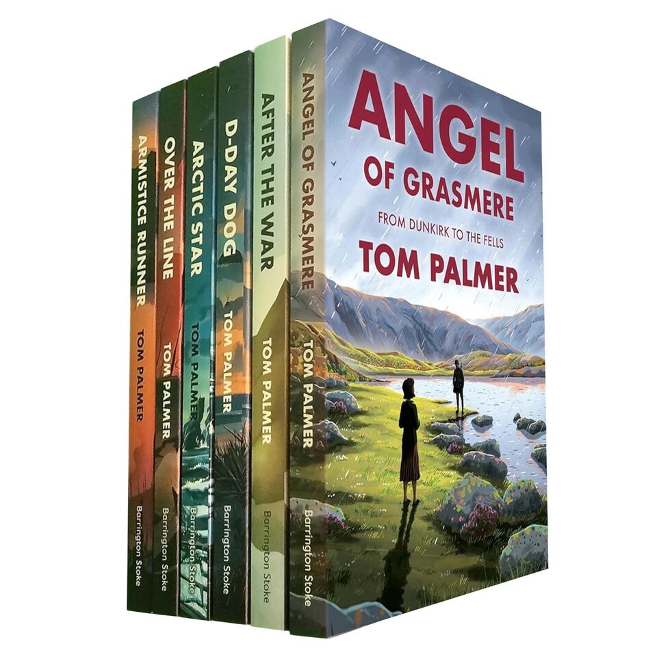 Tom Palmer Conkers Series 6 Books Collection Set Armistice Runner, D-Day Dog, After the War - Lets Buy Books