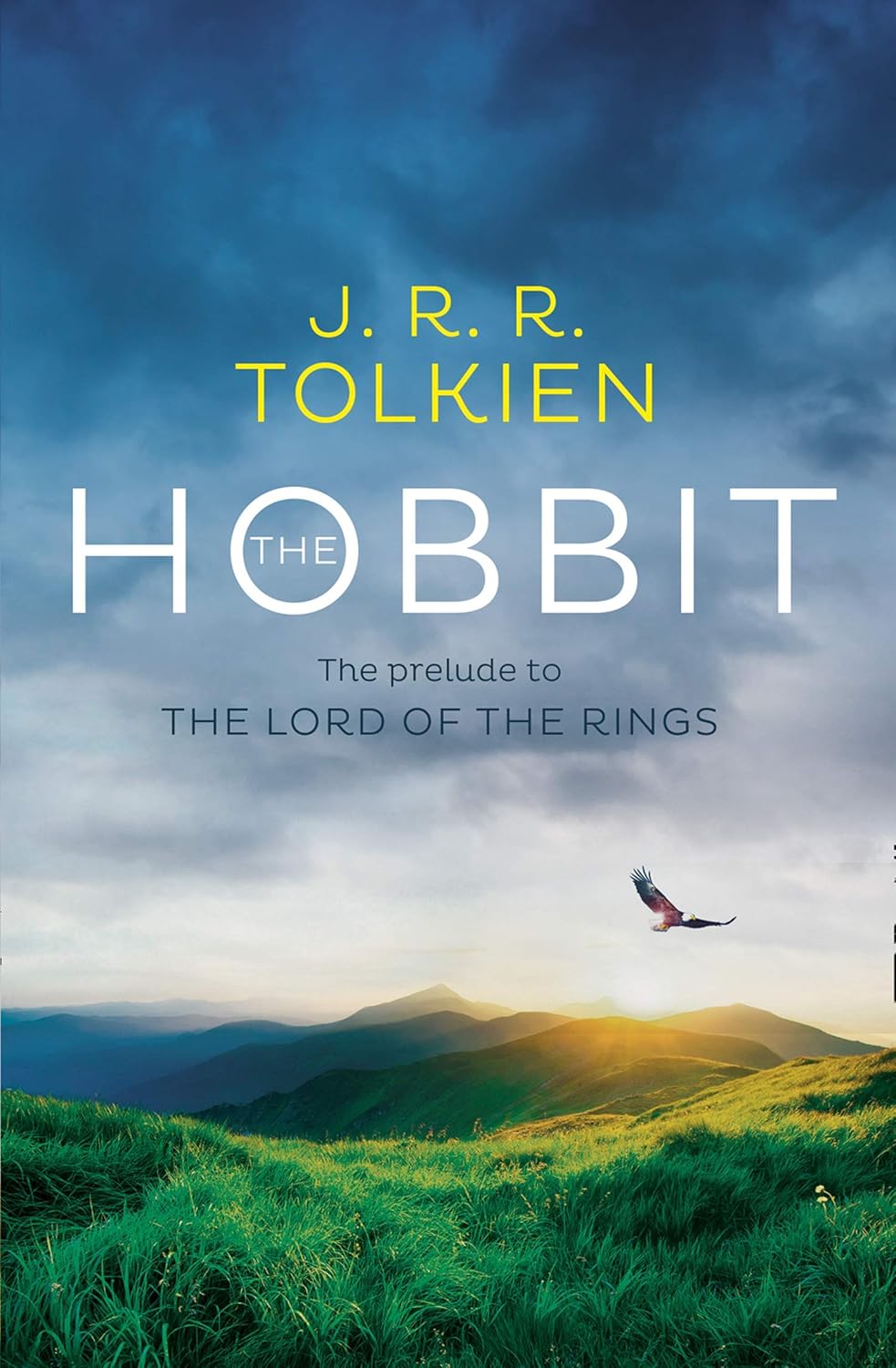 The Hobbit & The Lord of the Rings 4 Books Boxed Set By J. R. R. Tolkien Hobbit, Fellowship of the Ring, Two Towers - Lets Buy Books