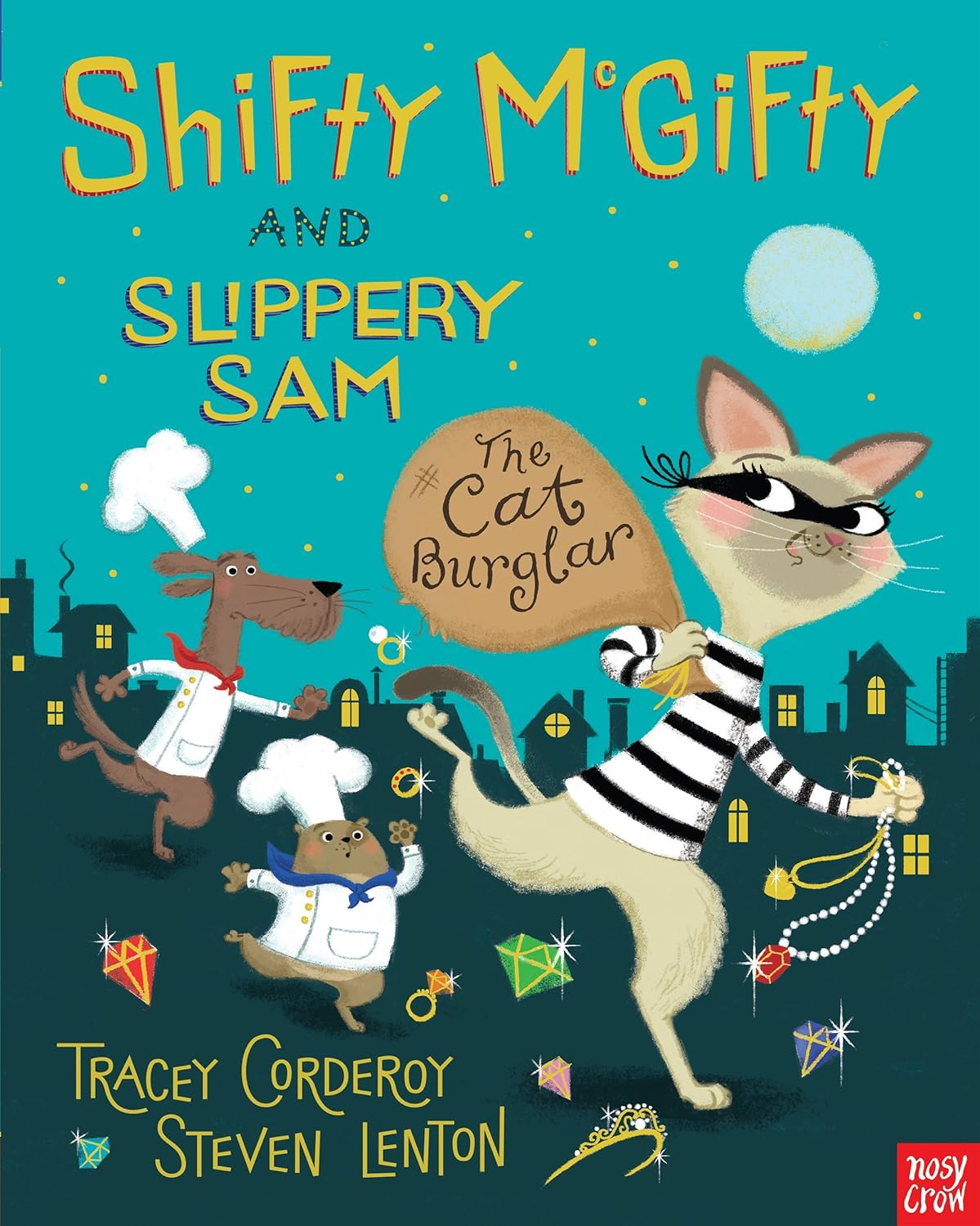 Shifty McGifty and Slippery Sam Series 5 Books Collection Set By Tracey Corderoy Santa's Stolen Sleigh, Diamond Chase, Cat Burglar - Lets Buy Books