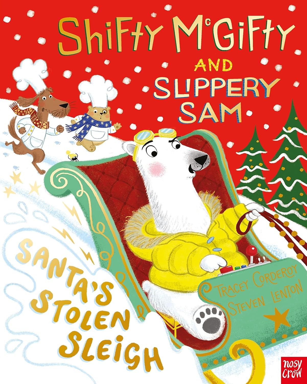 Shifty McGifty and Slippery Sam Series 5 Books Collection Set By Tracey Corderoy Santa's Stolen Sleigh, Diamond Chase, Cat Burglar - Lets Buy Books