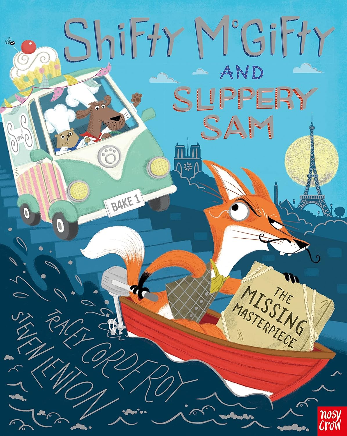 Shifty McGifty and Slippery Sam Series 5 Books Collection Set By Tracey Corderoy Santa's Stolen Sleigh, Diamond Chase, Cat Burglar - Lets Buy Books