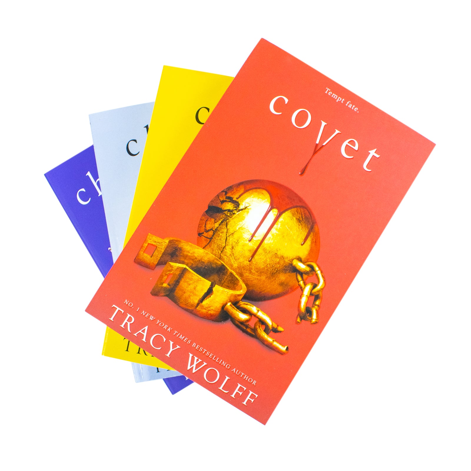 Crave Series 4 Books Collection Set By Tracy Wolff (Charm, Covet, Cherish & Court) - Lets Buy Books