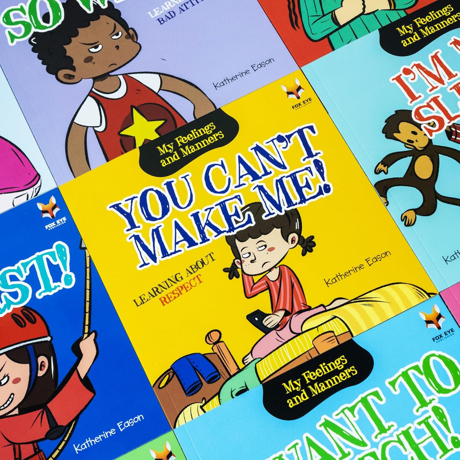 My Feelings and Manners 20 Books Box Set by Katherine Eason Anxiety, Responsibilities, Physical Aggression - Lets Buy Books