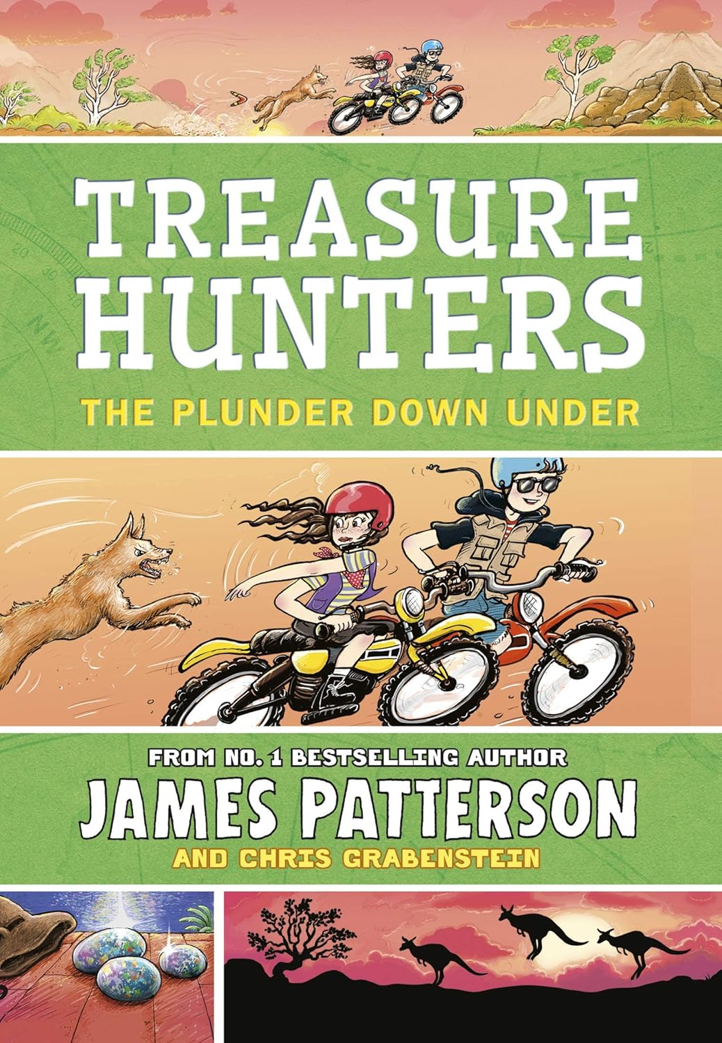 Treasure Hunters Series 6-8 Books Collection Set By James Patterson Plunder Down Under, All-American Adventure, Ultimate Quest - Lets Buy Books