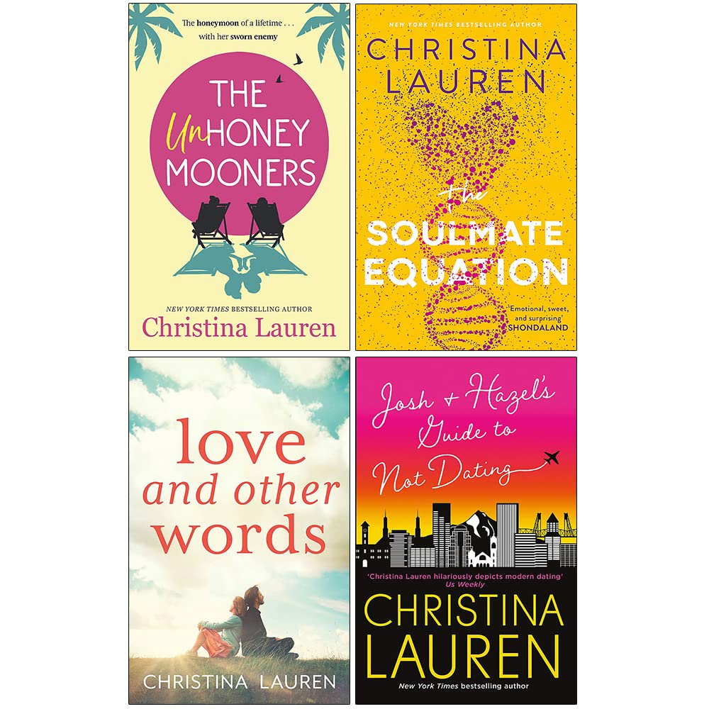 Christina Lauren 4 Books Collection Set Unhoneymooners, Soulmate Equation - Lets Buy Books