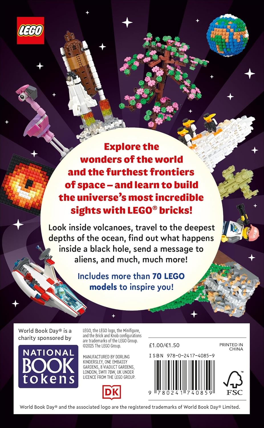 LEGO Our Amazing Universe: World Book Day 2025: Fantastic Building Ideas and Facts - Lets Buy Books