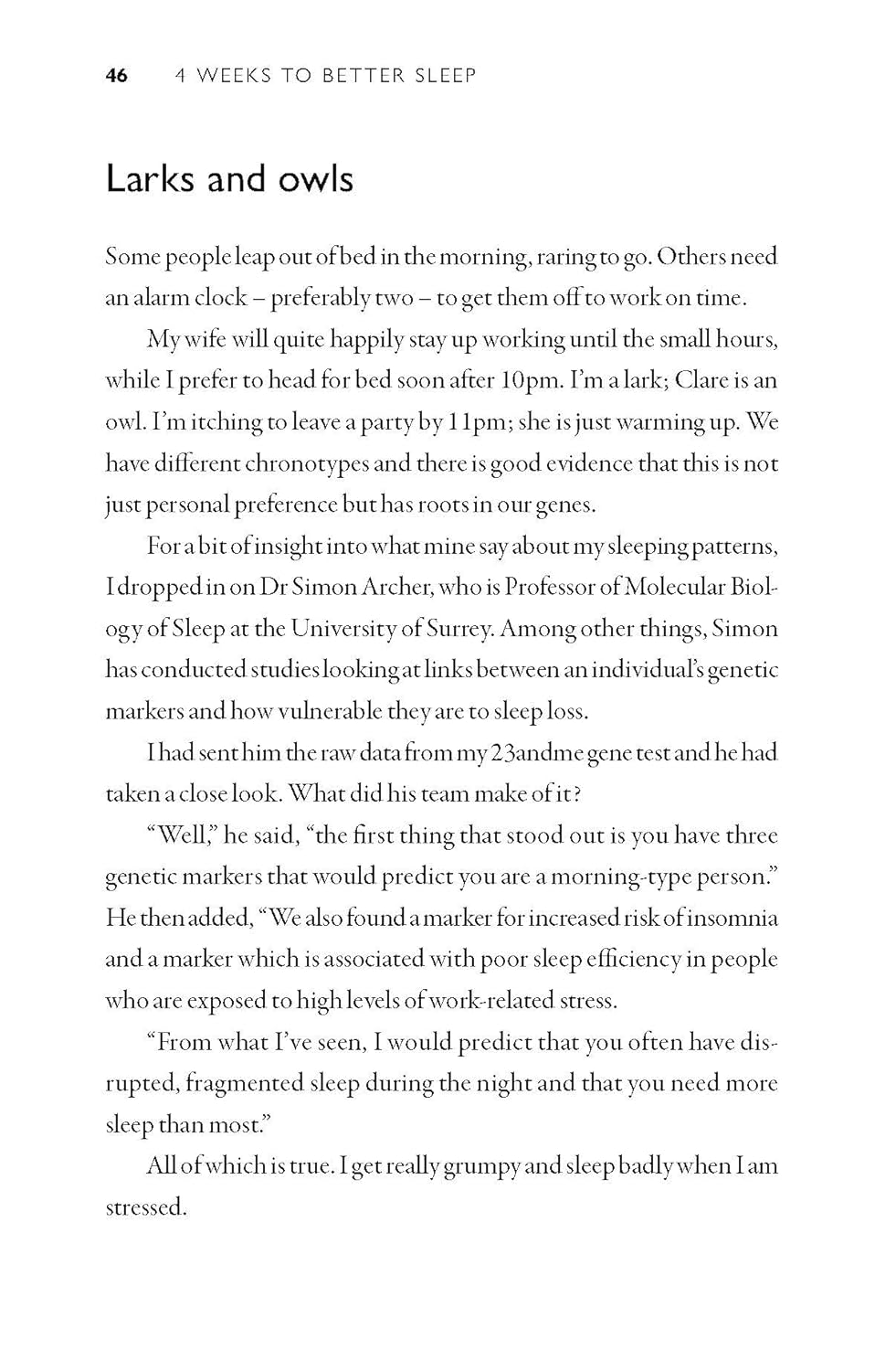 4 Weeks to Better Sleep: How to get a better night's sleep by Dr Michael Mosley - Lets Buy Books