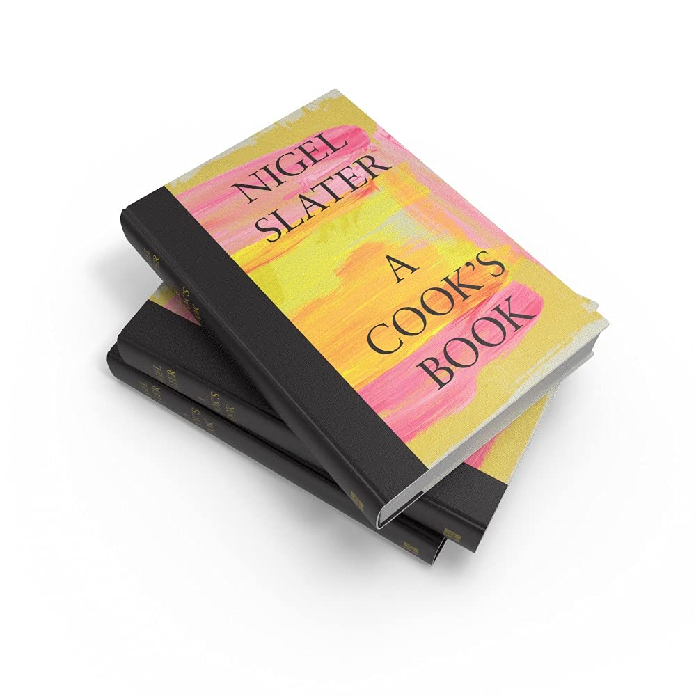 A Cook's Book: The Essential Nigel Slater by Nigel Slater - hardback cookbook spine and edge view