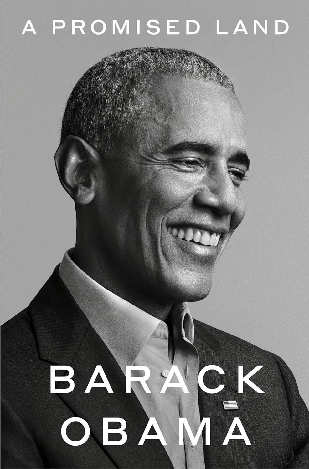 A Promised Land by Barack Obama - paperback presidential memoir cover, non fiction, adult readers