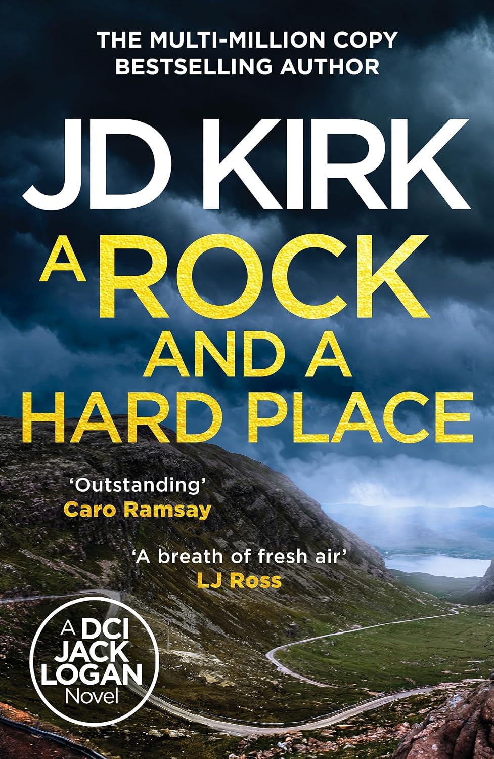 A Rock and a Hard Place by JD Kirk - DCI Logan Crime Thrillers Book 21 paperback