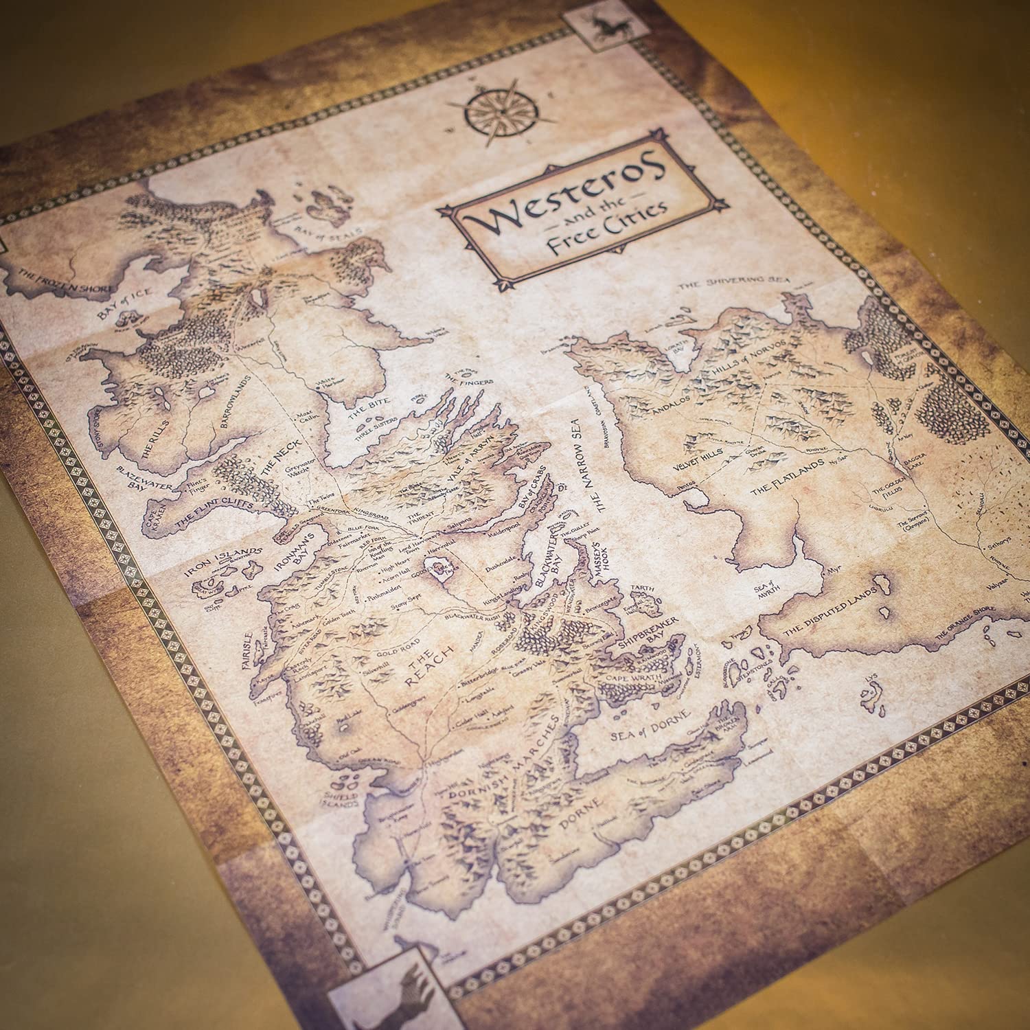 A Song of Ice and Fire box set all volumes stacked, paperback fantasy books