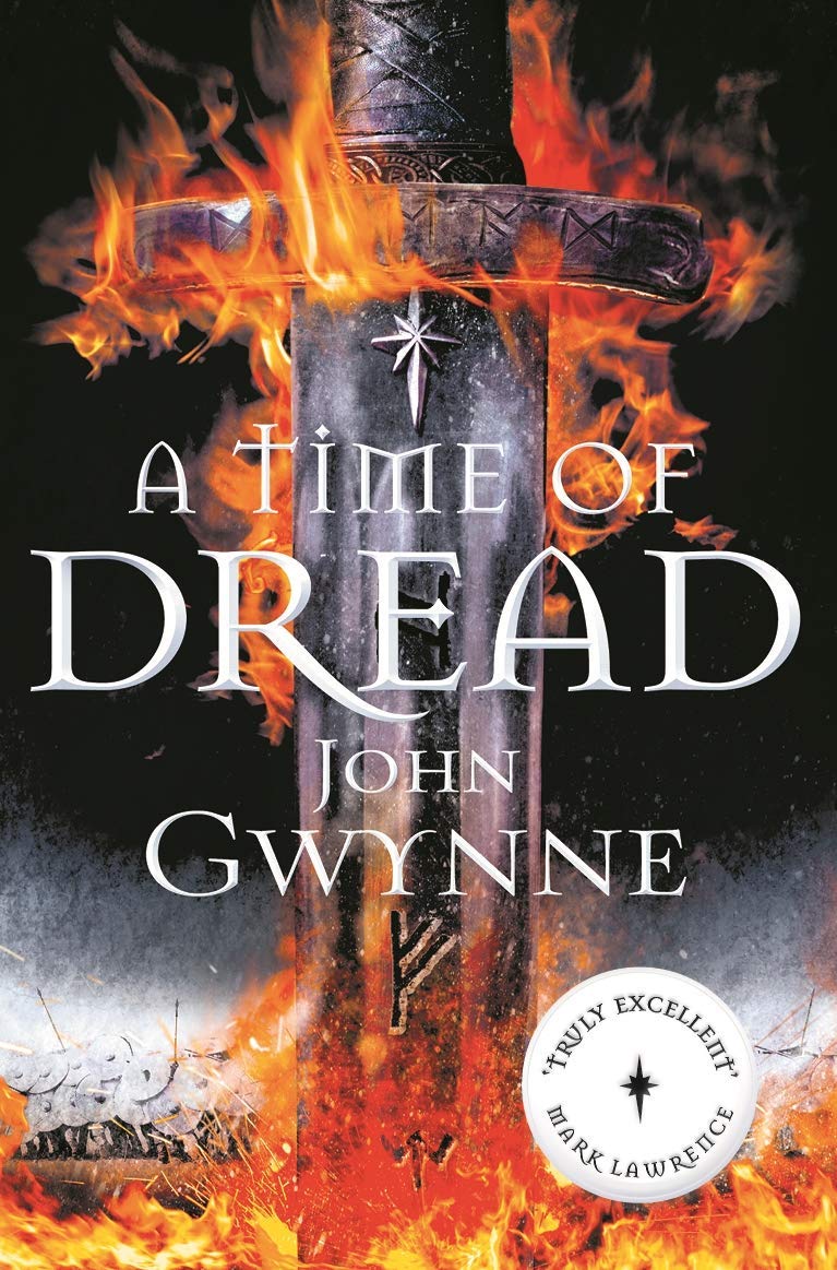 A Time of Dread by John Gwynne - Of Blood and Bone book 1 paperback edition