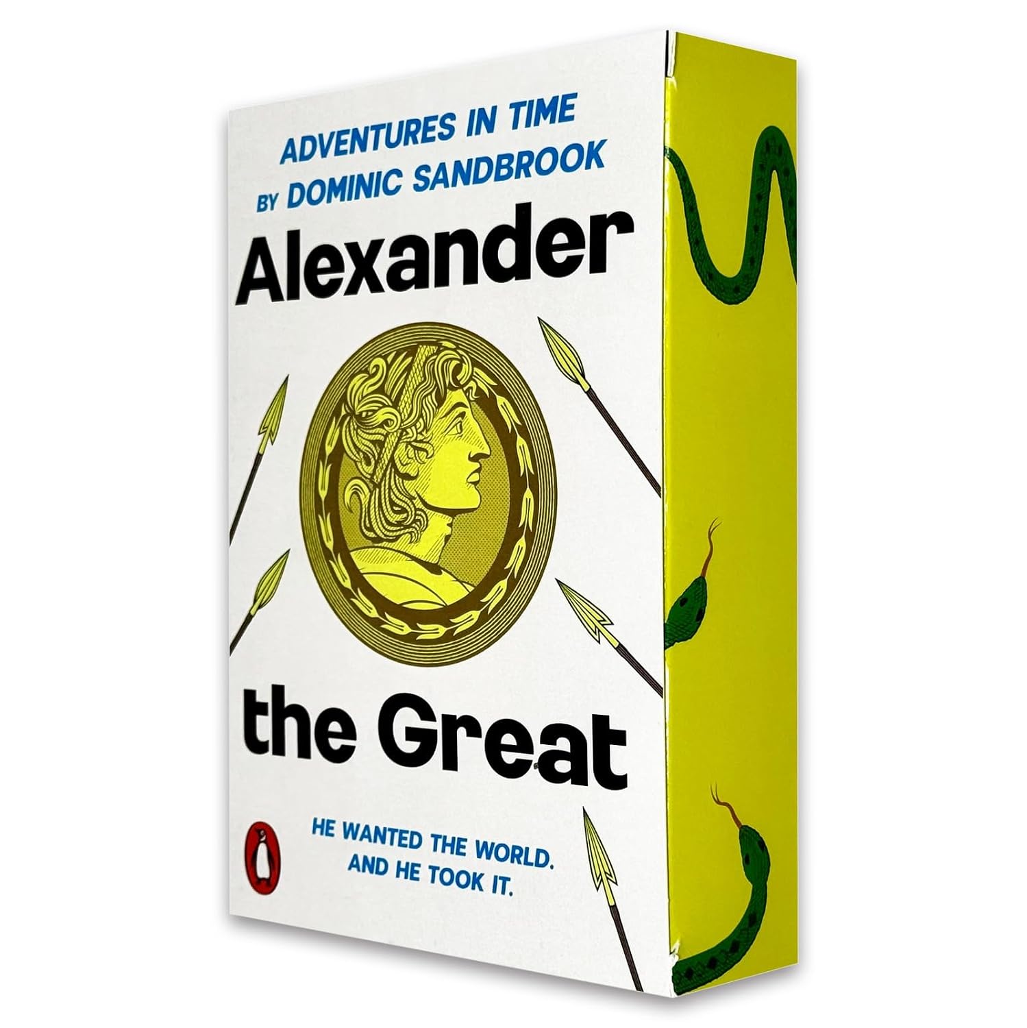 Adventures in Time: Cleopatra, Queen of the Nile by Dominic Sandbrook - paperback cover