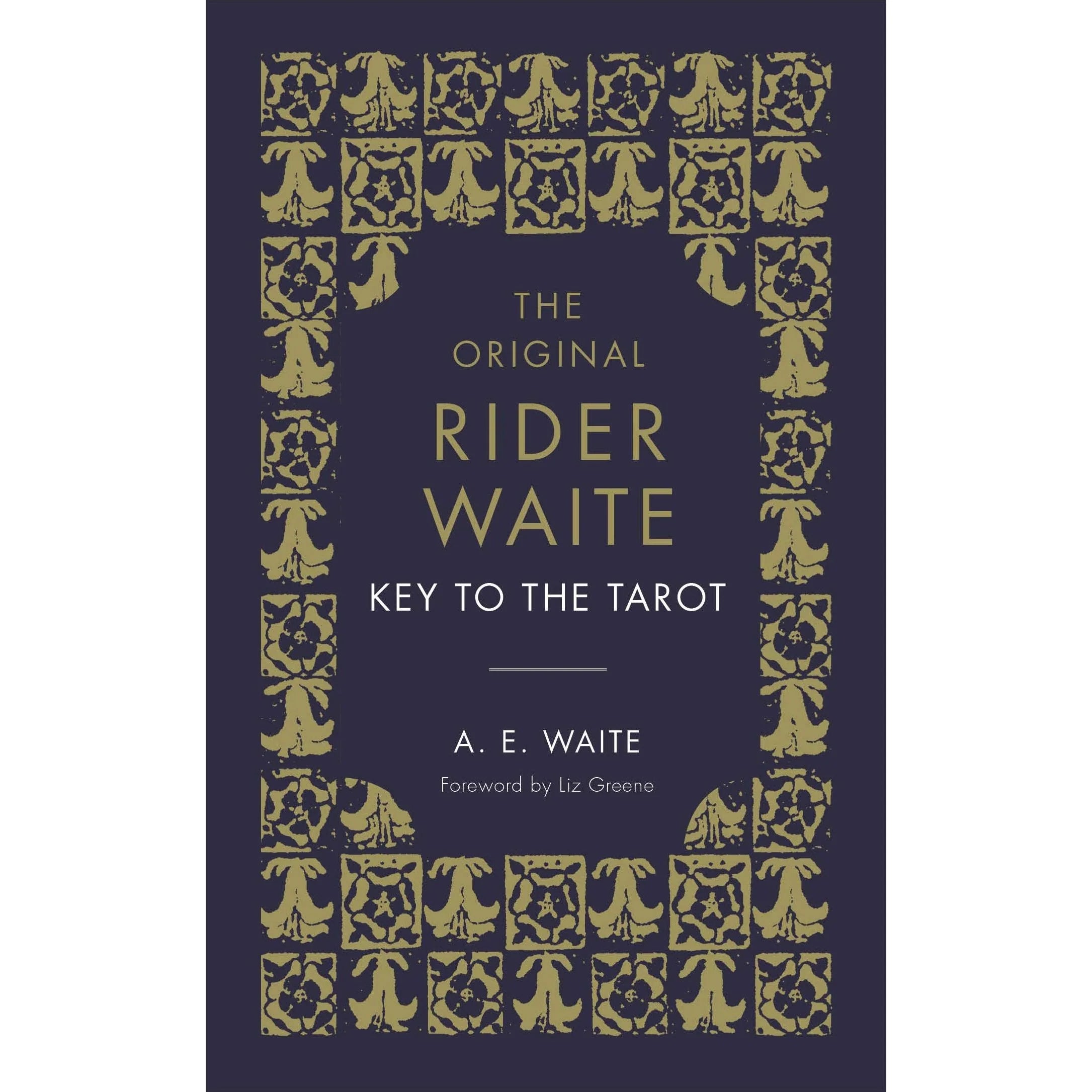 Hardback covers of The Key To The Tarot and The Pictorial Key To The Tarot by A.E. Waite, tarot study collection set