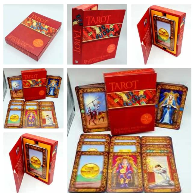 A.E. Waite Key To The Tarot and Pictorial Key To The Tarot hardback book set packaged with free tarot card box
