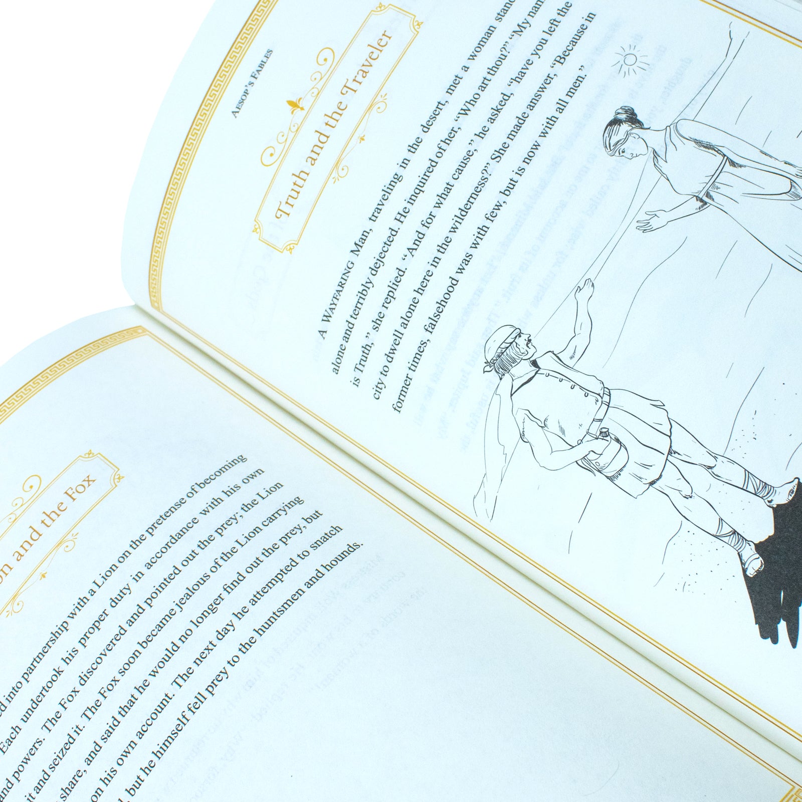 Aesop's Fables by Aesop - brand new leather bound classic edition of moral tales, gift book for all ages