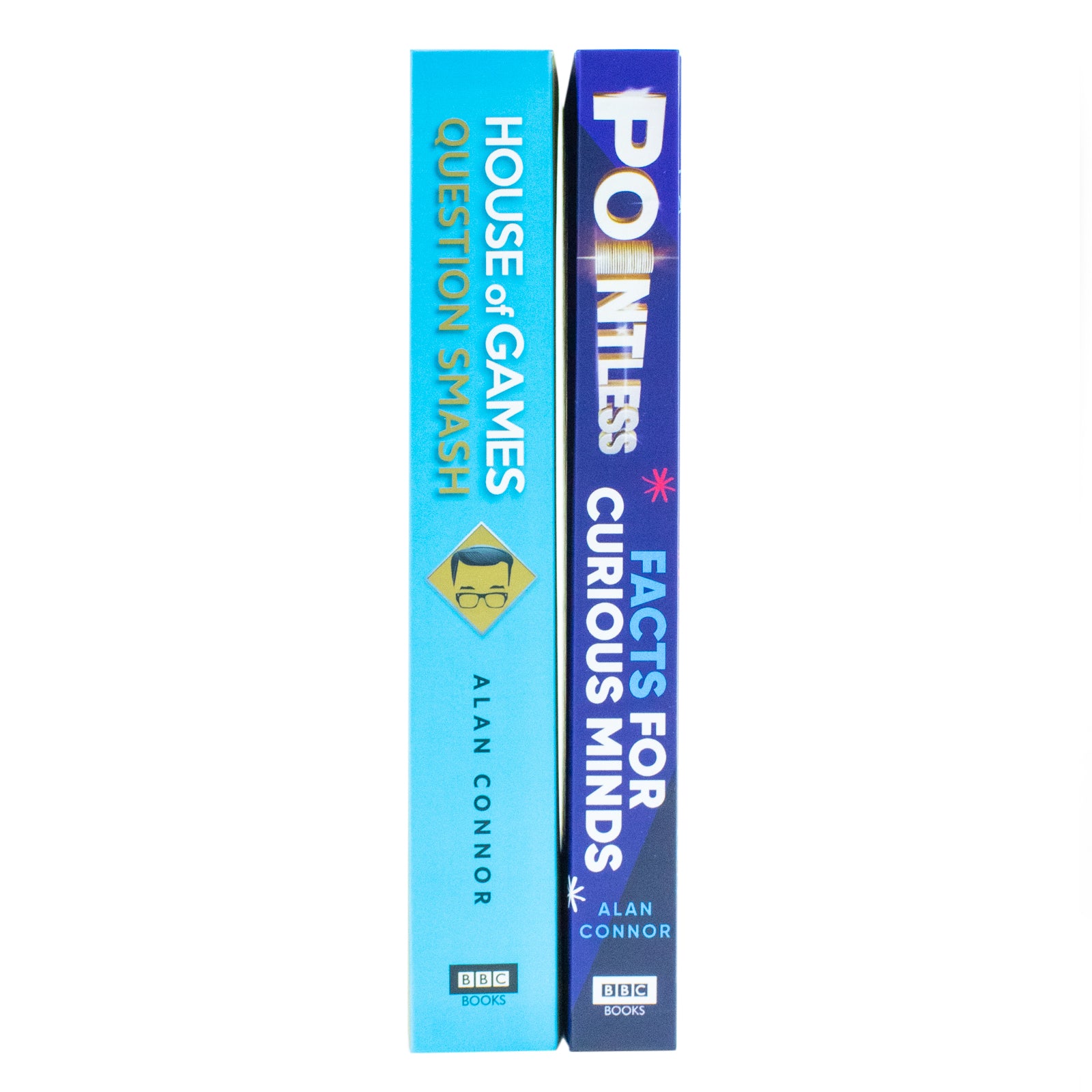 Alan Connor 2 book quiz and trivia collection set, BBC Books, brand new hardback and paperback edition