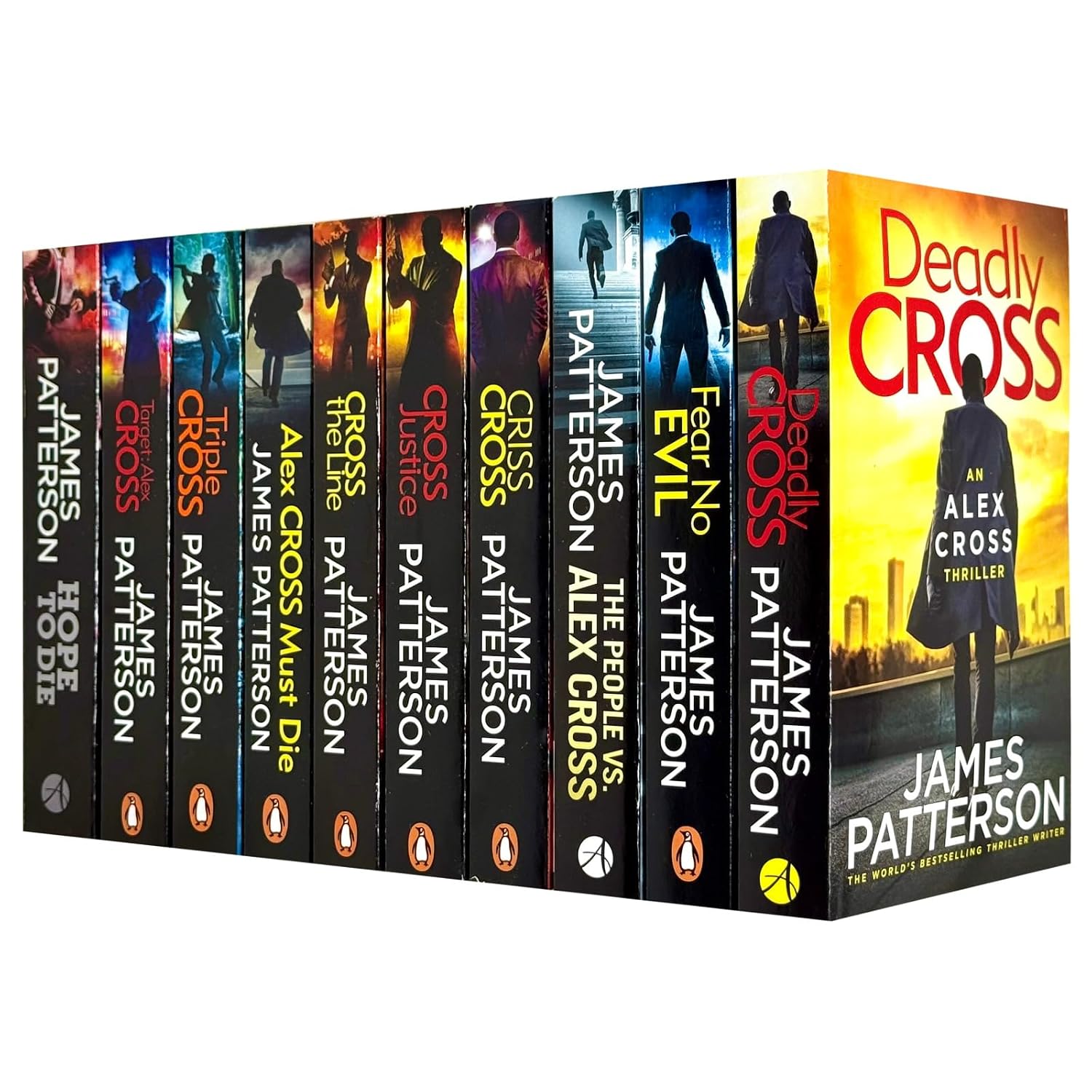 Alex Cross Series Books 22-31 by James Patterson - 10 Book Paperback Collection Set - cover image 1