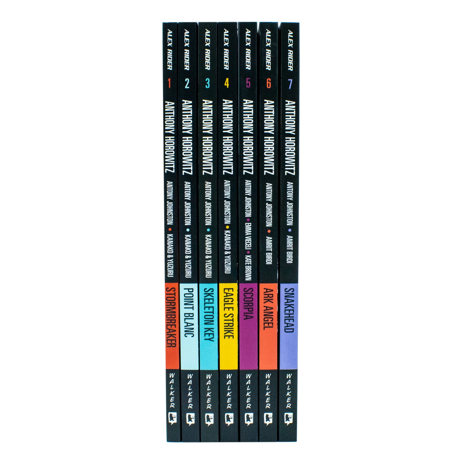 Alex Rider Graphic Novel Adventures 7 Books Collection Set by Anthony Horowitz - Ark Angel graphic novel cover