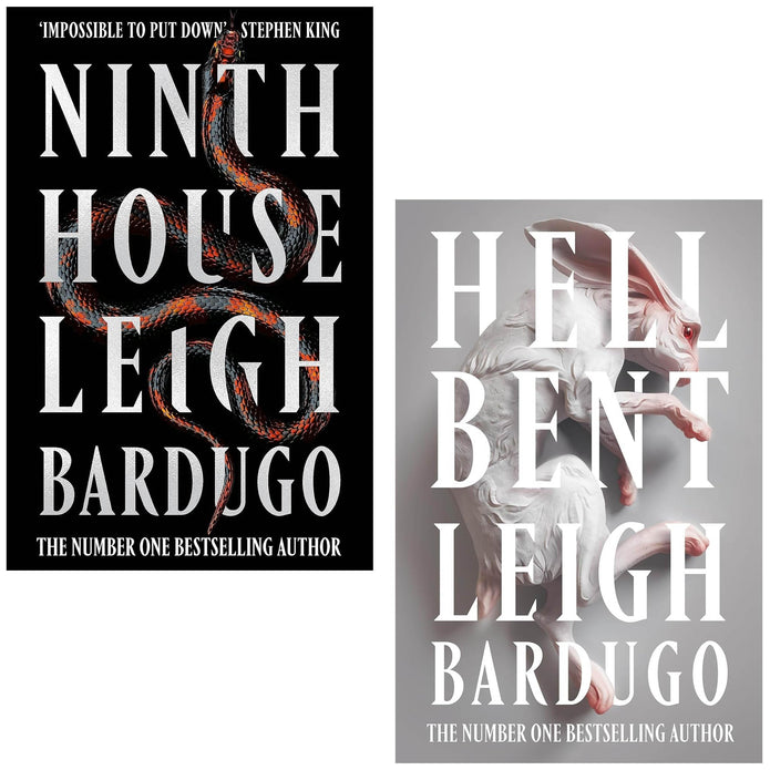 Alex Stern Series by Leigh Bardugo 2 Books Paperback Collection Set - Ninth House and Hell Bent