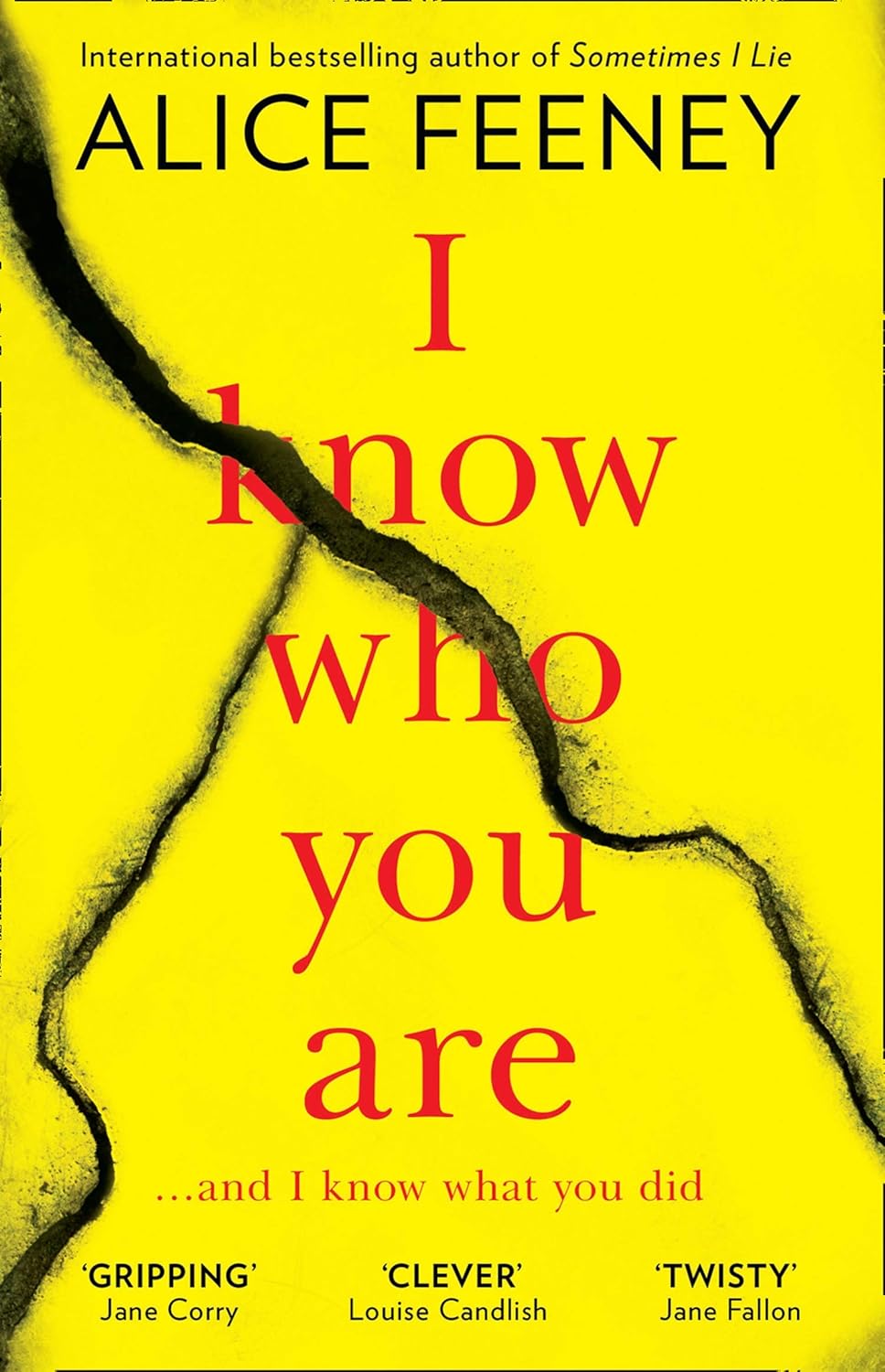 Alice Feeney Collection 4 Books Set paperback - I Know Who You Are cover