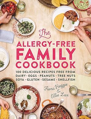 The Allergy-Free Baby & Toddler Cookbook hardback book cover, allergen-free weaning recipes