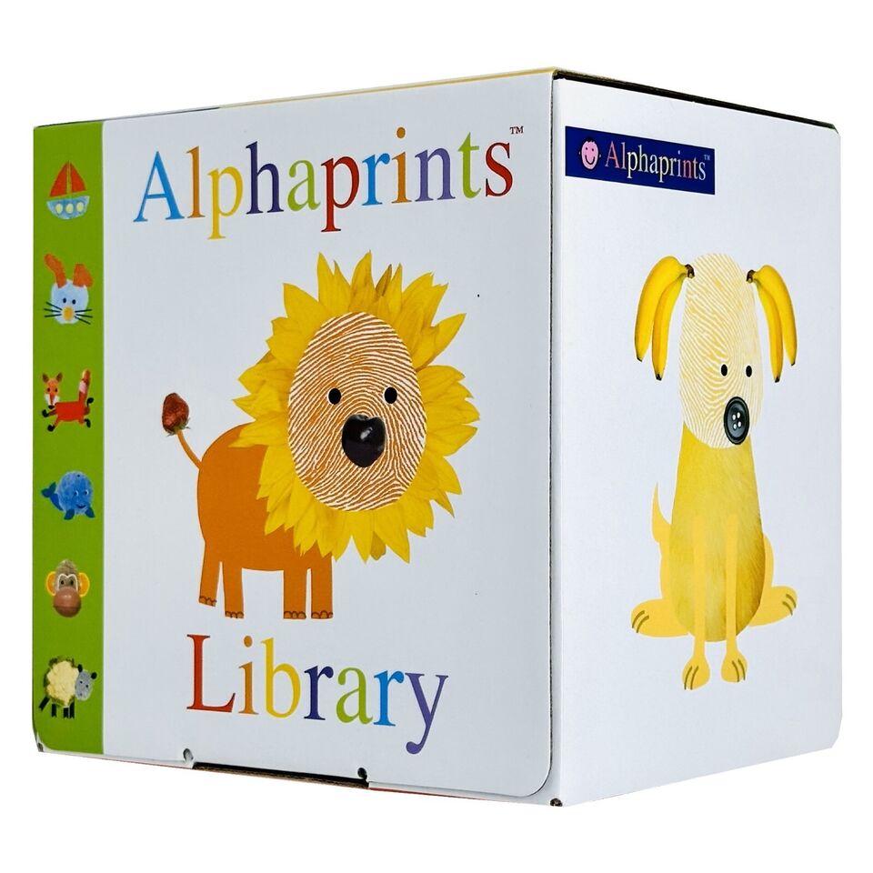 Alphaprints Library 8 Books Collection Box Set by Roger Priddy - Board Book - Ages 0-3