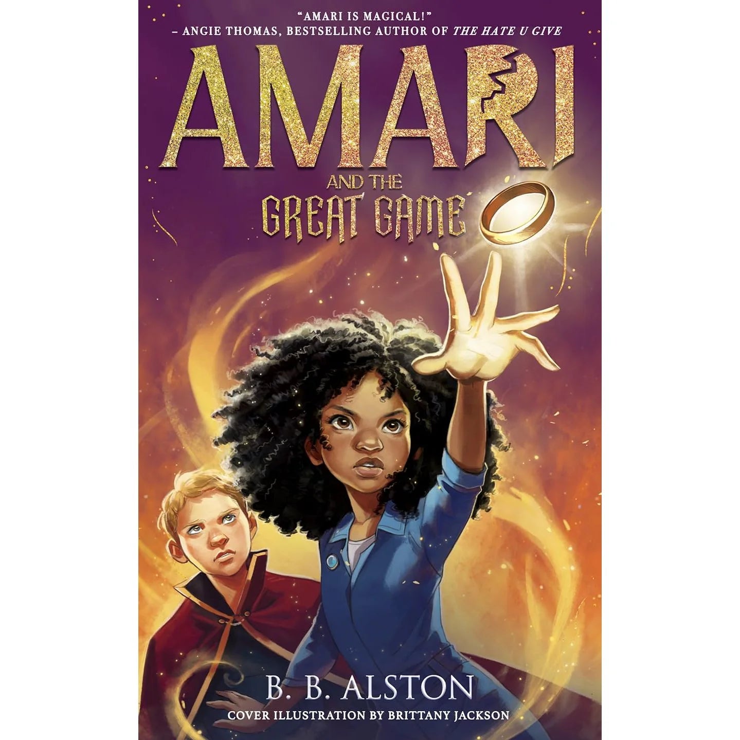 Amari and the Great Game by B.B. Alston - Supernatural Investigations series book 2 - YA fantasy hardback for ages 8+