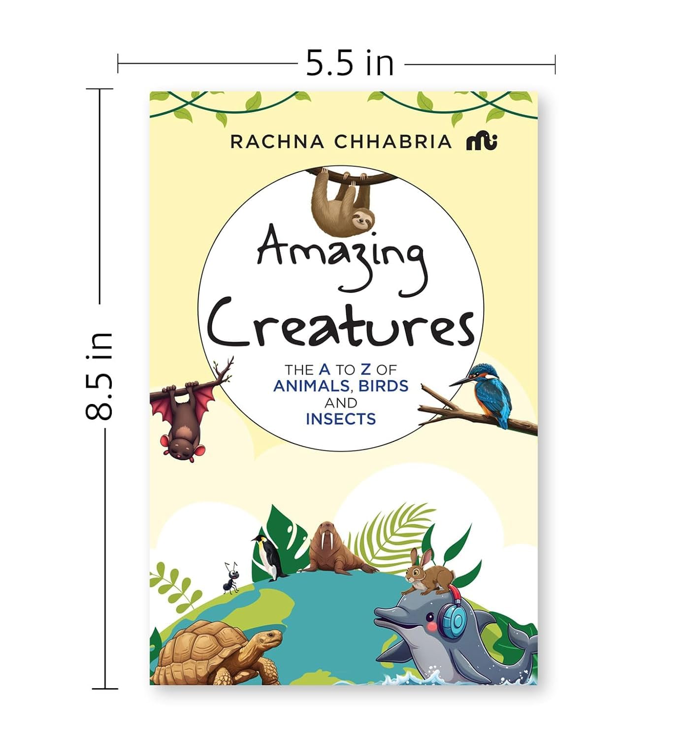 Amazing Creatures paperback by Rachna Chhabria - detail view, brand new UK edition