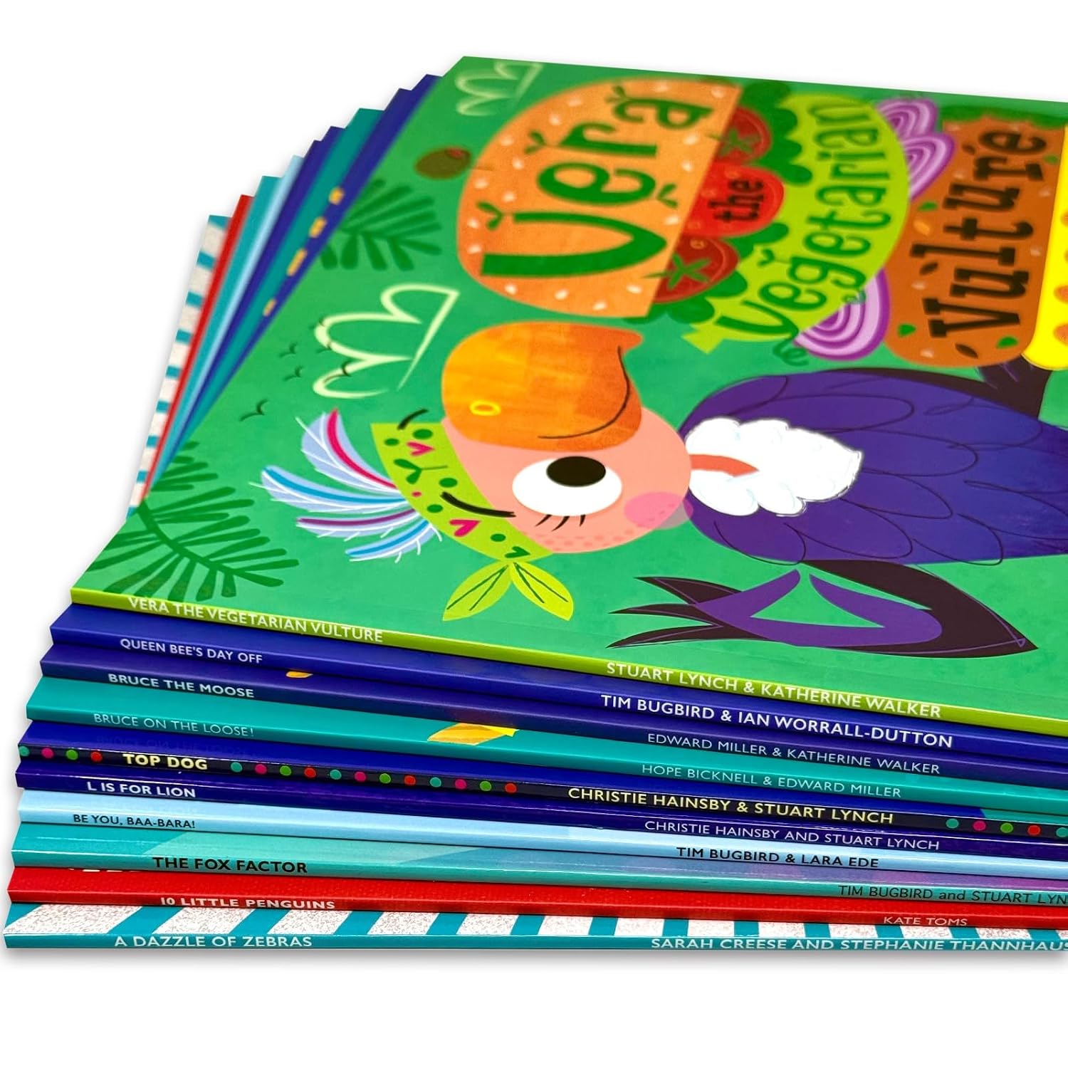 Animal Tales 10 Books Collection Set paperback books, Be You BAA-bara and 10 Little Penguins, ages 3-8