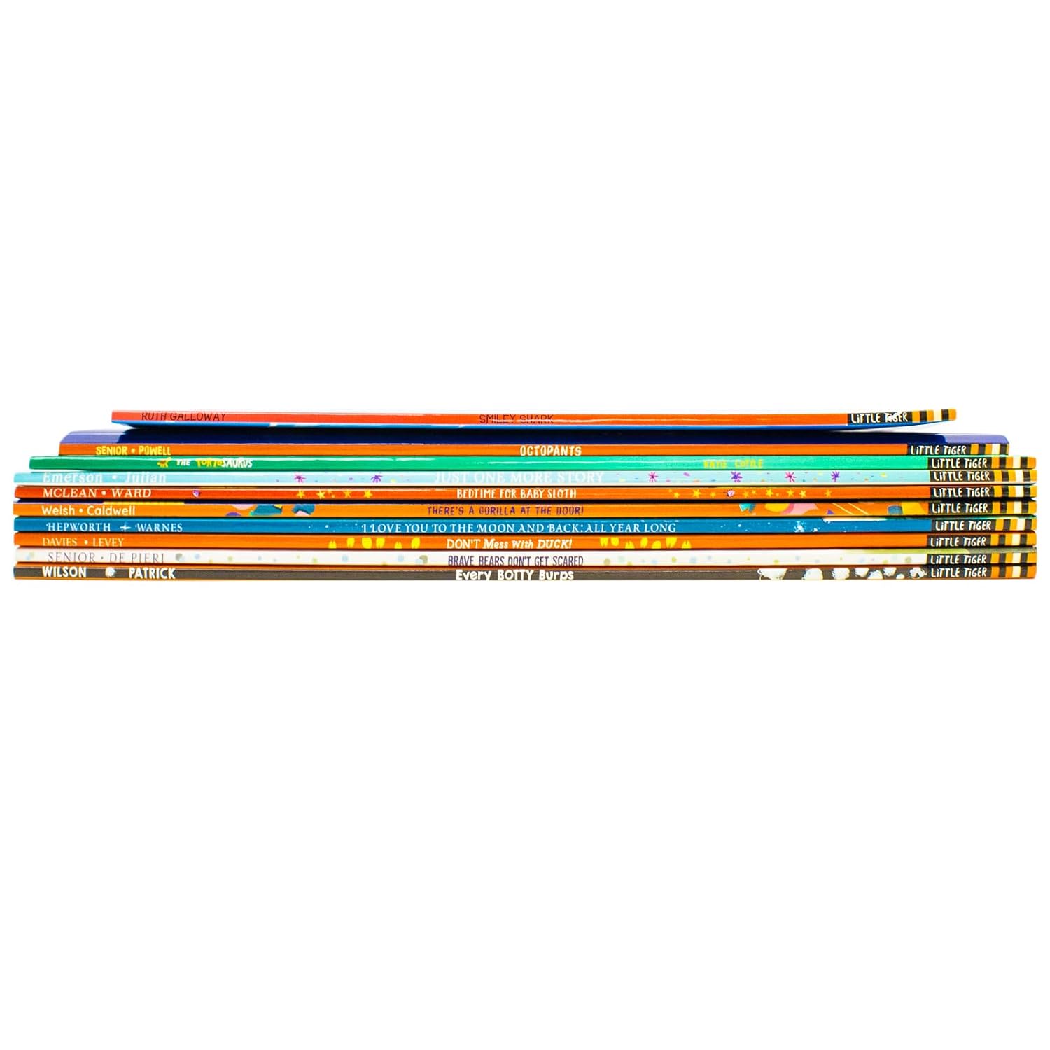 Little Tiger Animal Tales picture books stacked - paperback set for ages 3-7