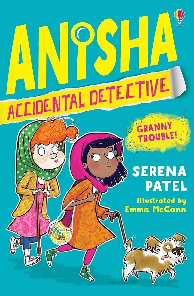 Anisha Accidental Detective Fright Night and Beach Disaster paperback book covers by Serena Patel
