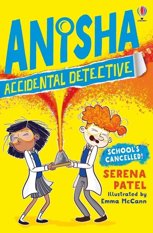Anisha Accidental Detective Christmas Chaos paperback cover by Serena Patel and Emma McCann