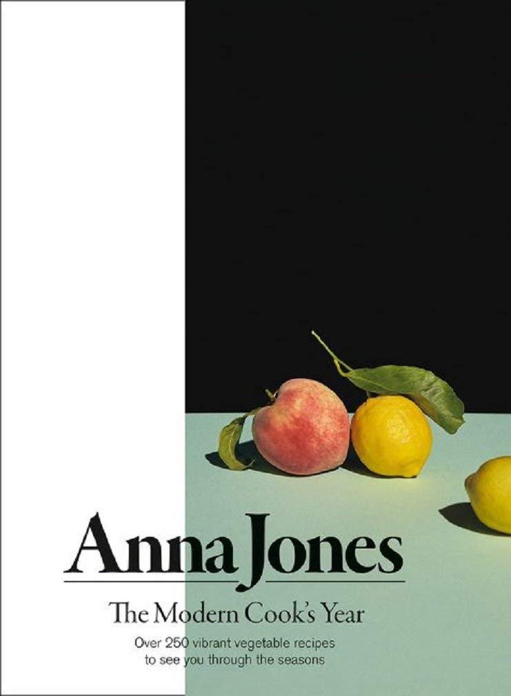 A Modern Way to Eat by Anna Jones hardback vegetarian cookbook cover, part of 2 book set