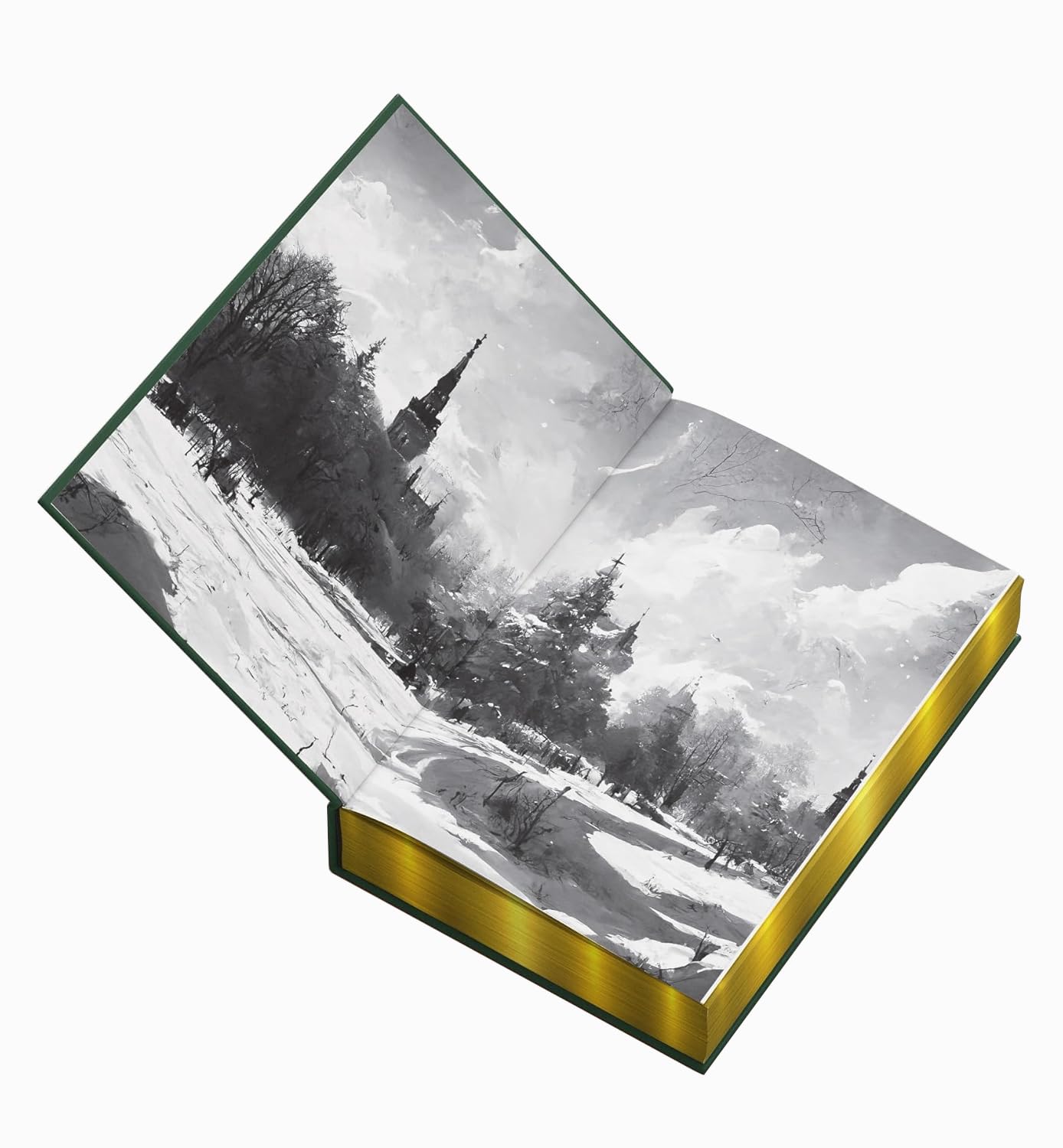 Anna Karenina by Leo Tolstoy - leather-bound hardback interior pages, unabridged text