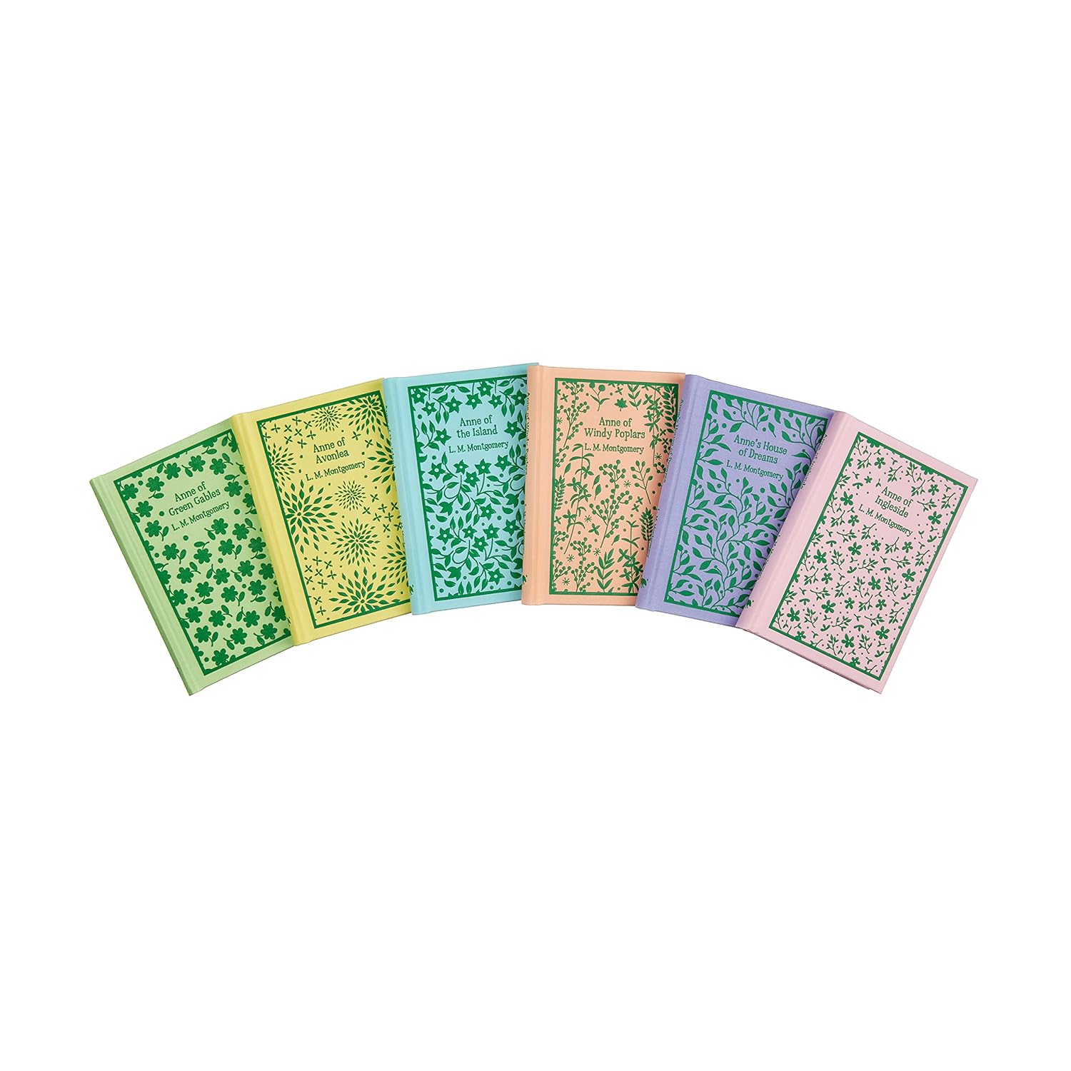 Anne of Green Gables boxed set slipcase front cover by L. M. Montgomery
