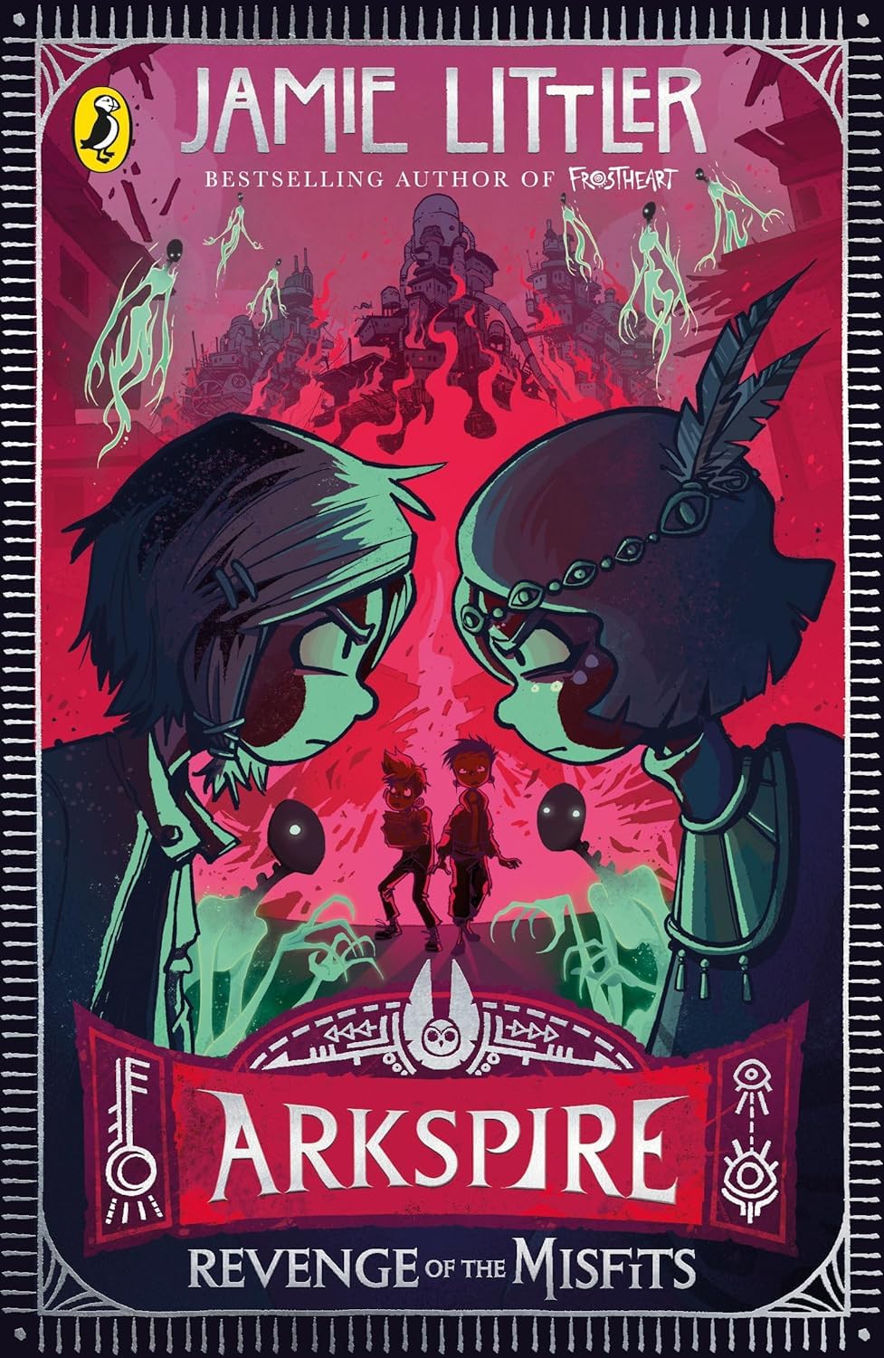 Arkspire 3: Revenge of the Misfits by Jamie Littler paperback cover