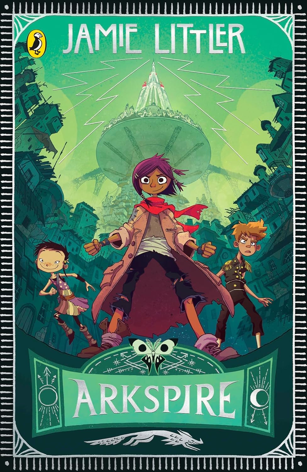 Arkspire (Book 1) by Jamie Littler paperback cover - fantasy adventure for ages 9-12