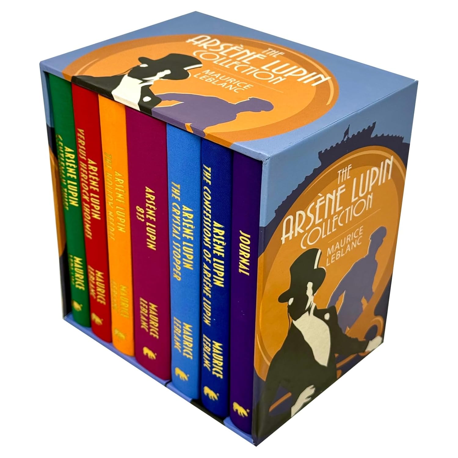 Arsène Lupin versus Herlock Sholmes and other titles from the 7-book hardback collection set