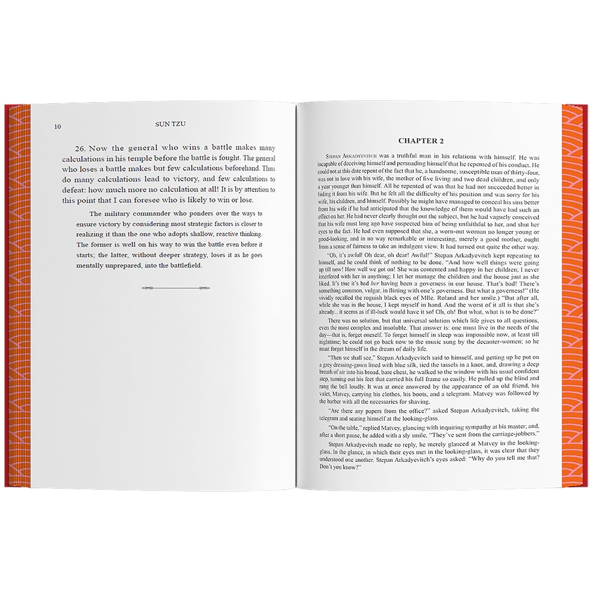 The Art of War by Sun Tzu - Wilco Classics Sprayed Edge Premium Hardback Edition - back cover
