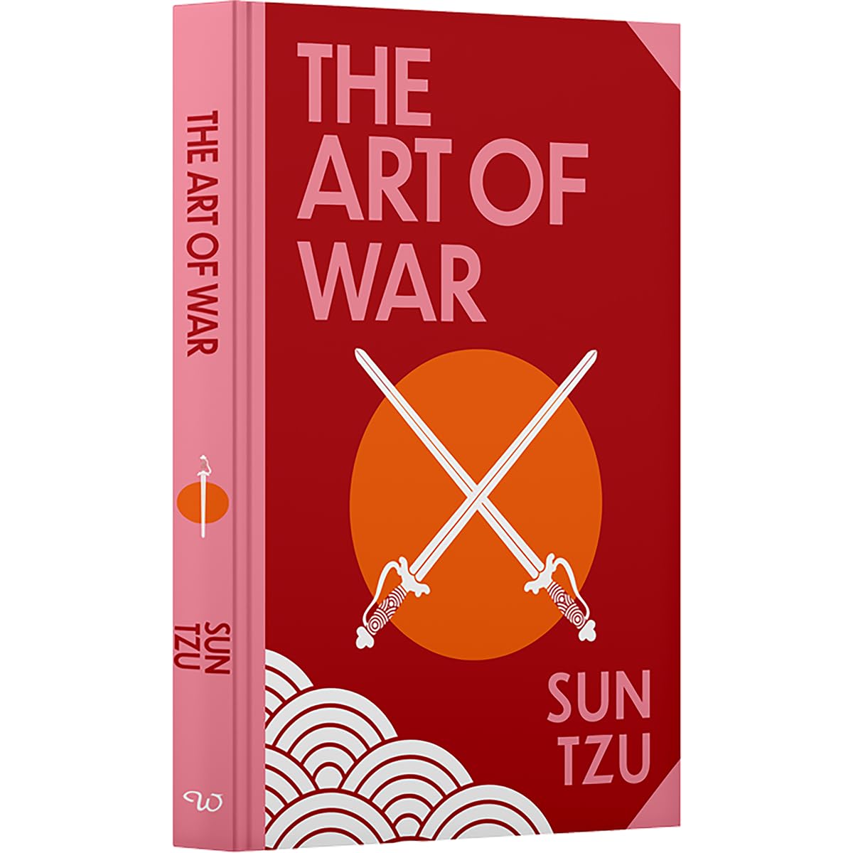 The Art of War by Sun Tzu - Wilco Classics Sprayed Edge Premium Hardback Edition - spine and sprayed edge detail