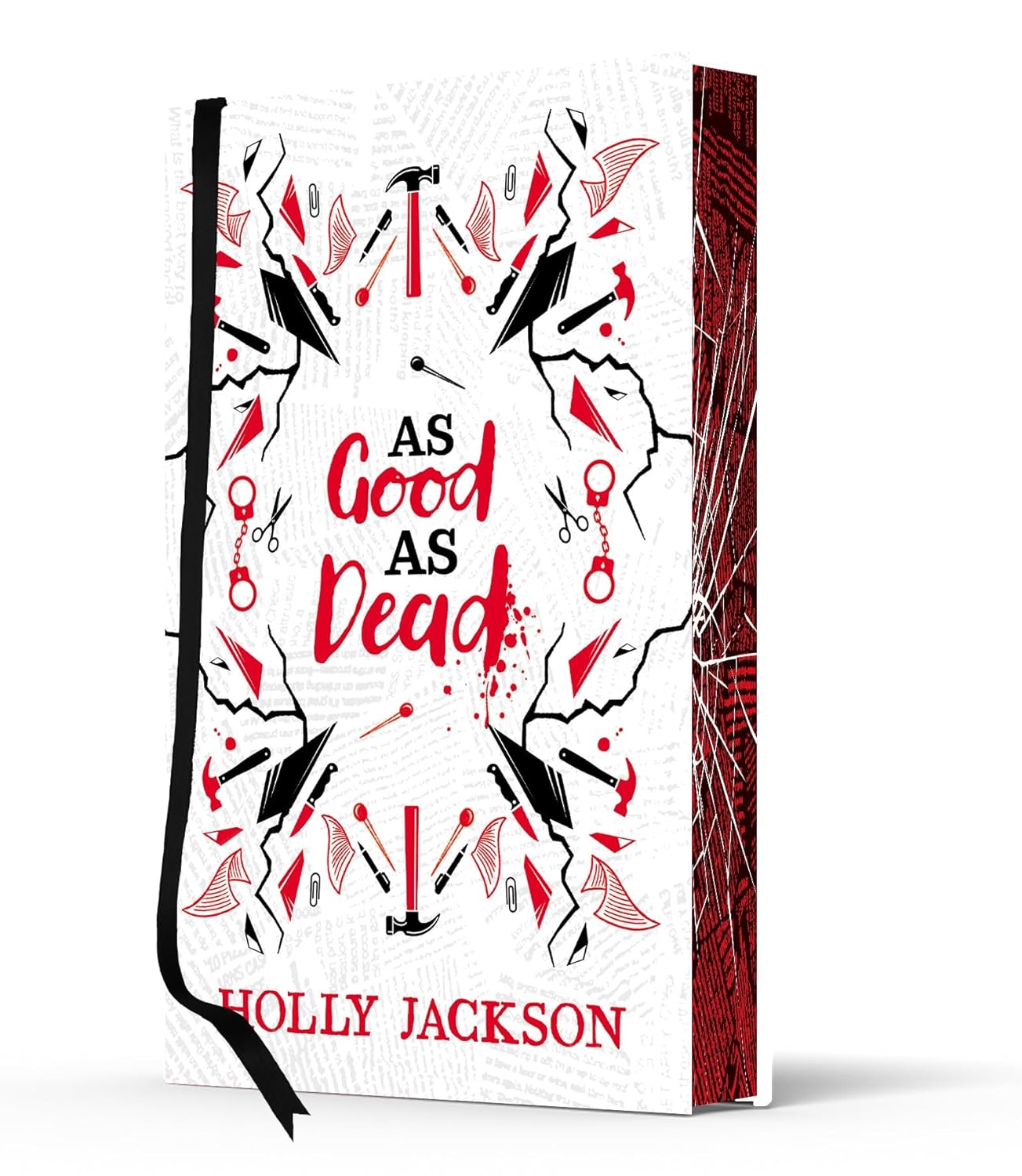 As Good As Dead Collector's Edition by Holly Jackson - A Good Girl's Guide to Murder Book 3 - YA Hardcover back cover