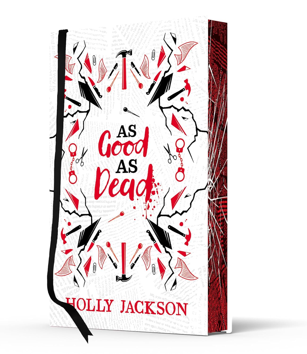 As Good As Dead Collector's Edition by Holly Jackson - A Good Girl's Guide to Murder Book 3 - YA Hardcover edition detail