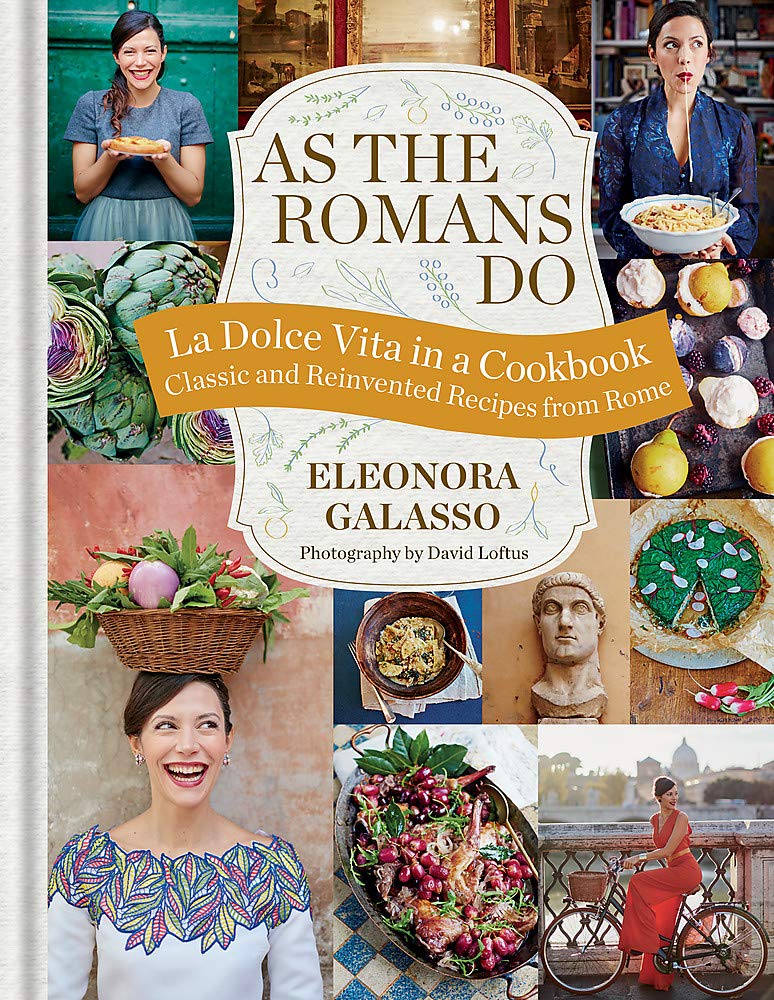 As the Romans Do by Eleonora Galasso - hardback Roman cookbook front cover