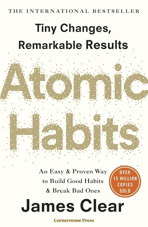 Atomic Habits and The Chimp Paradox 2 book set - bestselling self help paperbacks for adults