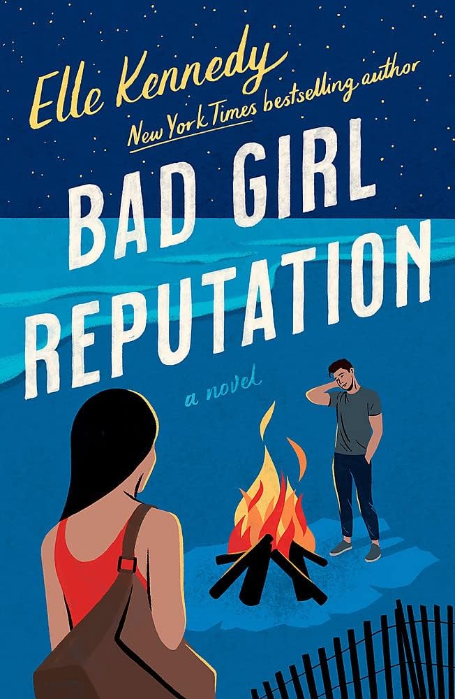 Bad Girl Reputation by Elle Kennedy - Avalon Bay series paperback book cover